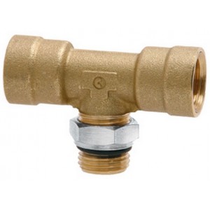 Фитинг тройник горизонтальный D2062 M16x1.5-M12x1.5