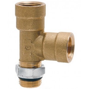 Фитинг тройник вертикальный D2072 M16x1.5-M12x1.5